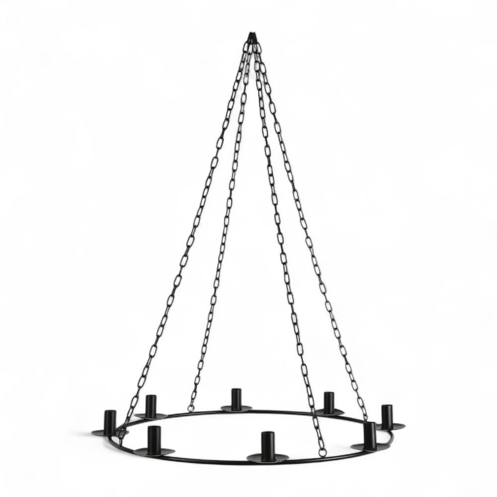 PORTACANDELE SOSPESO GIVERNY NERO H.67